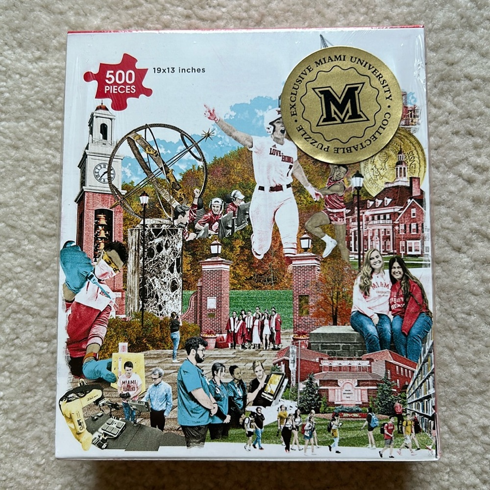Miami University Collectable Puzzle